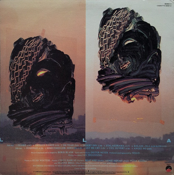 Yello – Stella LP vinyl record, image 2 of 4