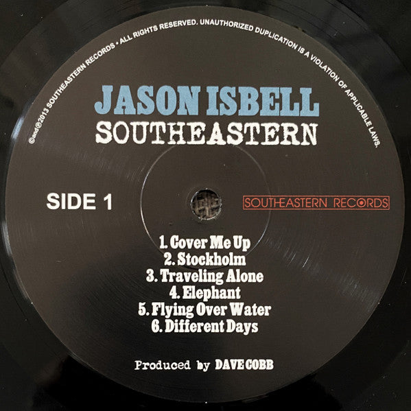 Jason Isbell – Southeastern LP vinyl record, image 9 of 10