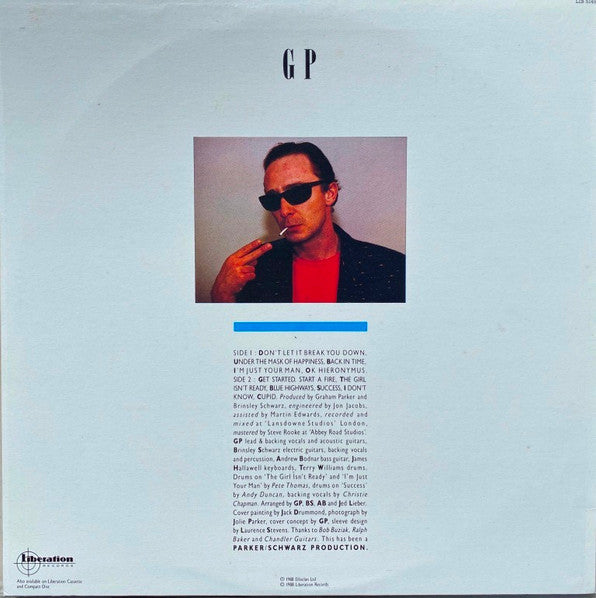 Graham Parker – The Mona Lisa's Sister LP vinyl record, image 3 of 7