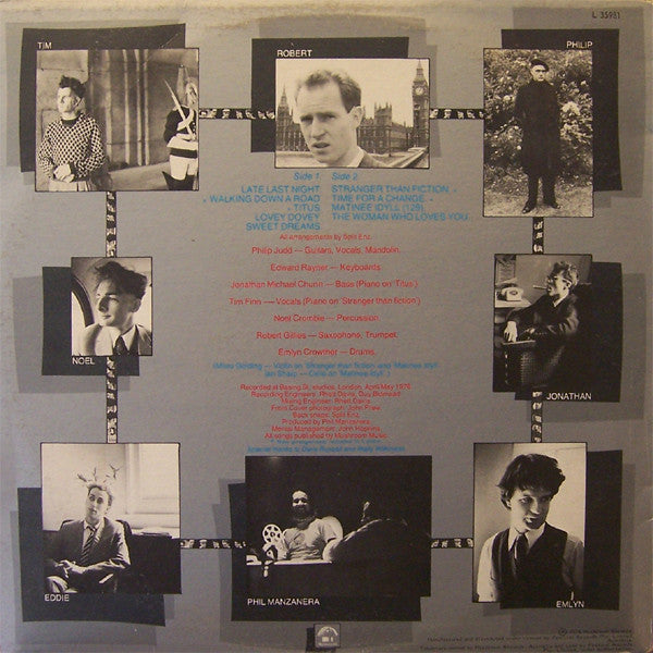 Split Enz – Second Thoughts LP vinyl record, image 2 of 4