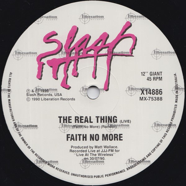 Faith No More – Falling To Pieces 12" vinyl record, image 4 of 4