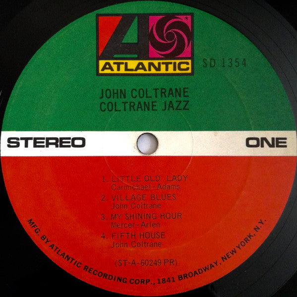 John Coltrane – Coltrane Jazz LP vinyl record, image 3 of 4