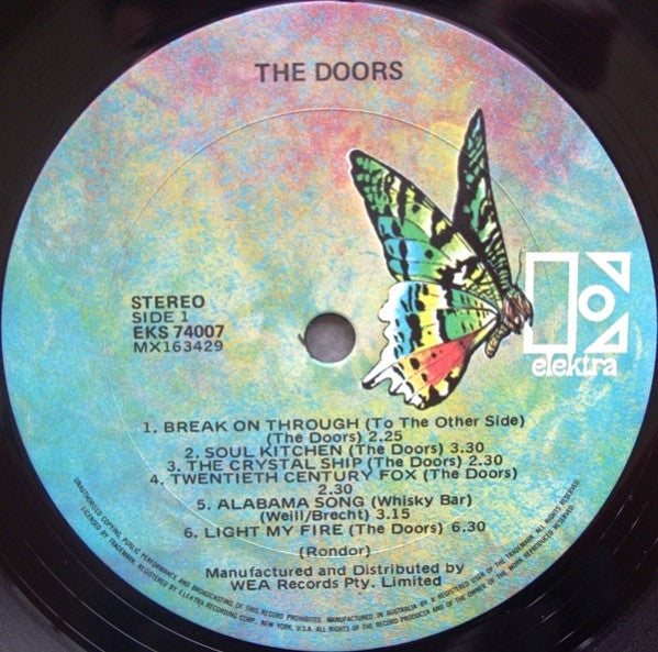 The Doors – The Doors LP vinyl record, image 3 of 4
