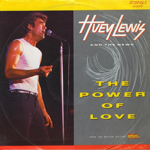 Huey Lewis & The News – The Power Of Love 12" vinyl record, image 1 of 4