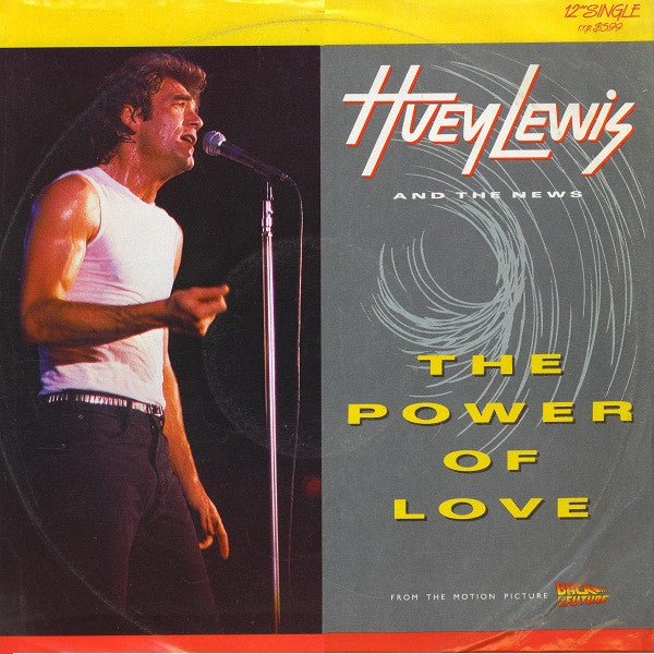Huey Lewis & The News – The Power Of Love 12" vinyl record, image 1 of 4