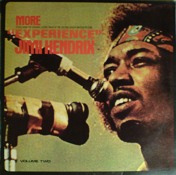 Jimi Hendrix – More "Experience" Jimi Hendrix (Titles From The Original Sound Track Of The Feature Length Motion Picture) (Volume Two) LP vinyl record, image 1 of 4