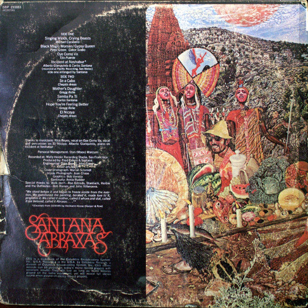 Santana – Abraxas LP vinyl record, image 2 of 4