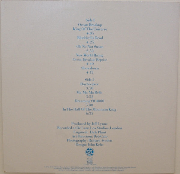 Electric Light Orchestra – On The Third Day LP vinyl record, image 2 of 3