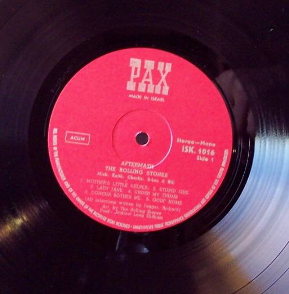 The Rolling Stones – Aftermath LP vinyl record, image 3 of 3