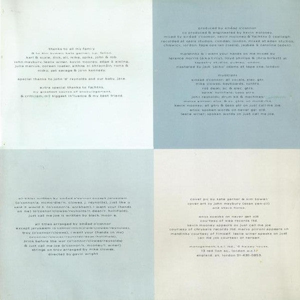 Sinéad O'Connor – The Lion And The Cobra LP vinyl record, image 5 of 7