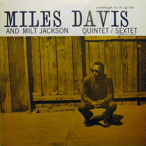 Miles Davis, Milt Jackson – Quintet / Sextet LP vinyl record, image 2 of 7