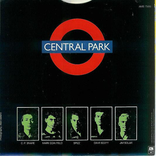 Athletico Spizz 80 – Central Park 7" vinyl record, image 2 of 4