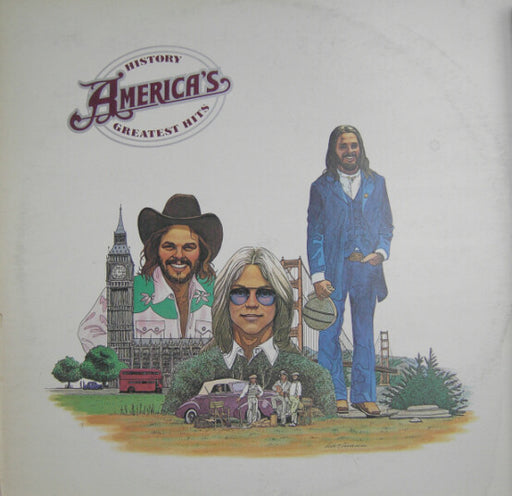 America – History · America's Greatest Hits LP vinyl record, image 1 of 6