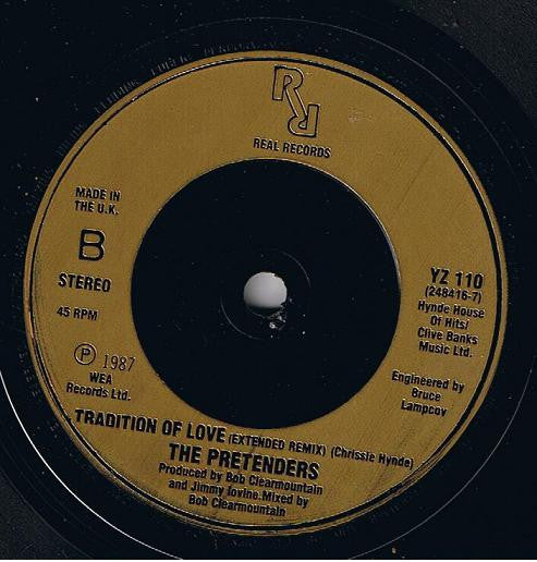 The Pretenders – My Baby 7" vinyl record, image 3 of 3