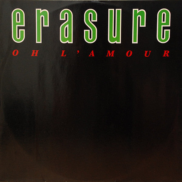 Erasure – Oh L'Amour 12" vinyl record, image 1 of 4