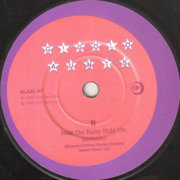 Gigolo Aunts – Where I Find My Heaven 7" vinyl record, image 3 of 3