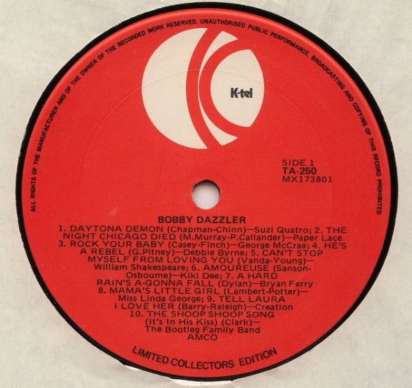 Various – Bobby Dazzler LP vinyl record, image 3 of 4