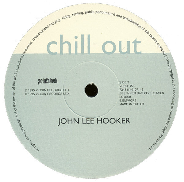 John Lee Hooker – Chill Out LP vinyl record, image 4 of 6