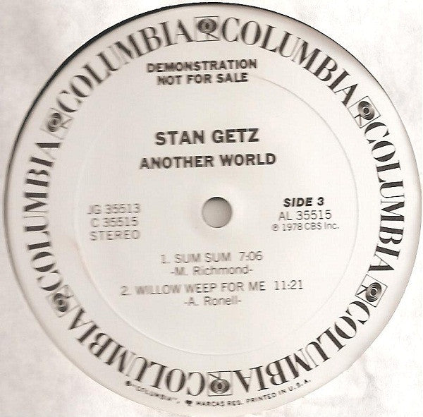 Stan Getz – Another World (2xLP) LP vinyl record, image 9 of 10