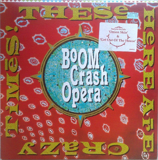 Boom Crash Opera – These Here Are Crazy Times LP vinyl record, image 1 of 6