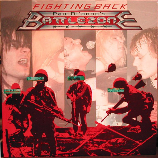 Paul Di'anno's Battlezone – Fighting Back LP vinyl record, image 1 of 4
