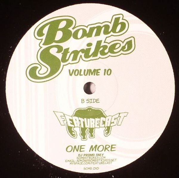 Feature Cast – Bomb Strikes Volume 10 12" vinyl record, image 2 of 2