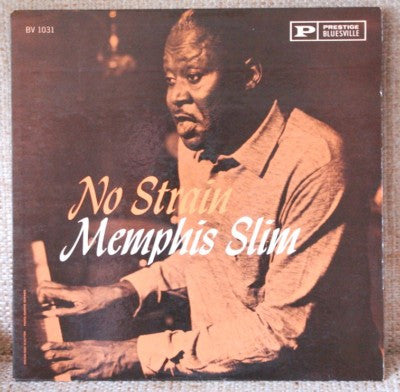 Memphis Slim – No Strain LP vinyl record, image 1 of 3