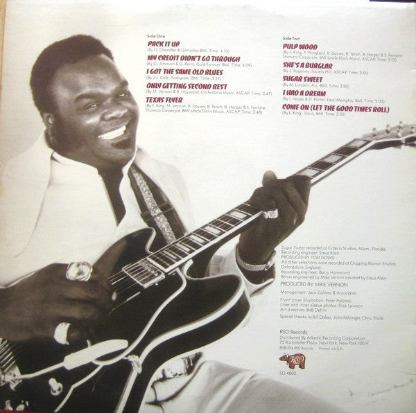Freddie King – Burglar LP vinyl record, image 2 of 6