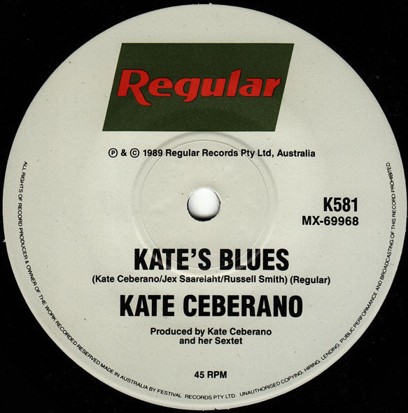 Kate Ceberano – Bedroom Eyes 7" vinyl record, image 4 of 4