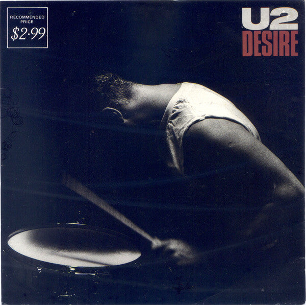 U2 – Desire 7" vinyl record, image 1 of 3