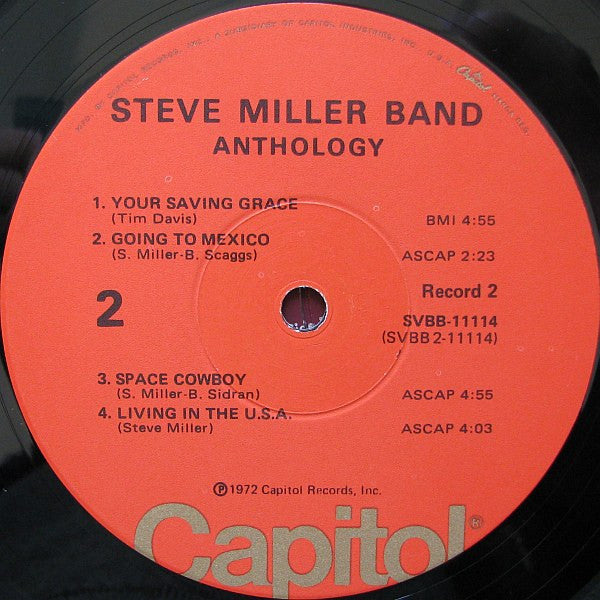 Steve Miller Band – Anthology (2xLP) LP vinyl record, image 5 of 10
