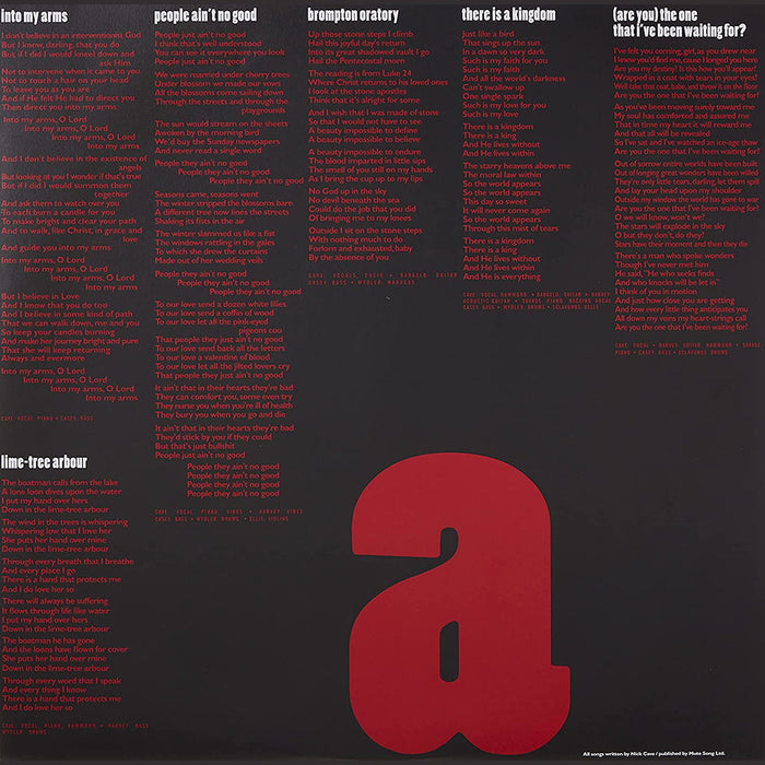Nick Cave & The Bad Seeds – The Boatman's Call LP vinyl record, image 3 of 4