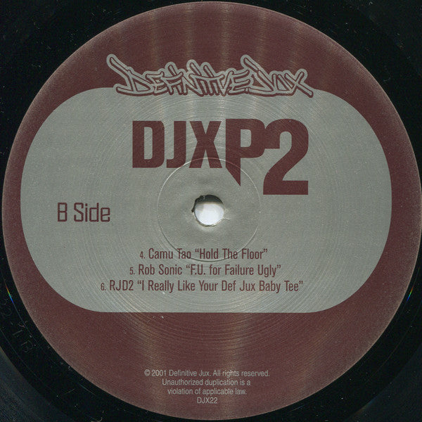Various – Definitive Jux Presents II (2xLP) LP vinyl record, image 4 of 8