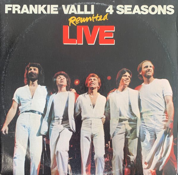 Frankie Valli, The Four Seasons – Reunited Live (2xLP) LP vinyl record, image 1 of 3