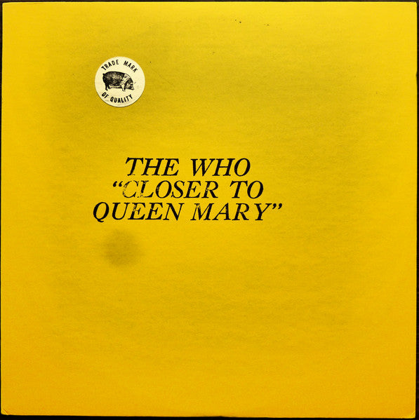 The Who – Closer To Queen Mary LP vinyl record, image 1 of 4