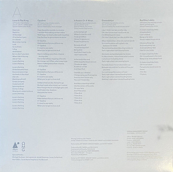 Jeff Tweedy – Love Is The King LP vinyl record, image 5 of 7
