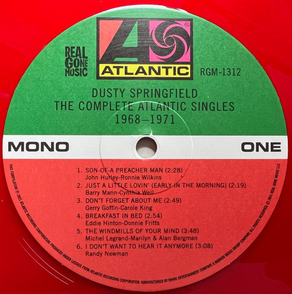 Dusty Springfield – The Complete Atlantic Singles 1968-1971 (2xLP) LP vinyl record, image 5 of 9