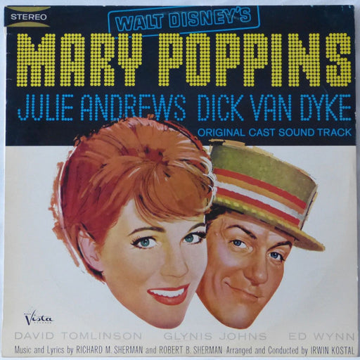Various – Walt Disney's Mary Poppins (Original Cast Soundtrack) LP vinyl record, image 1 of 4