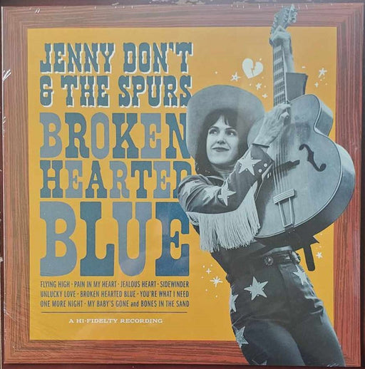 Jenny Don't And The Spurs – Broken Hearted Blue LP vinyl record, image 1 of 4