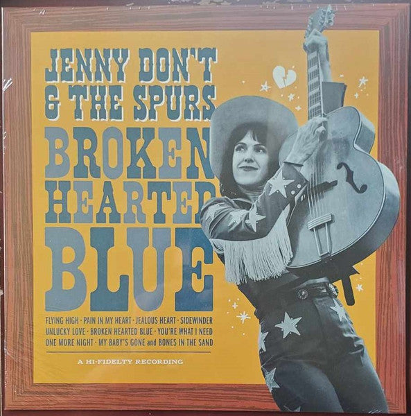 Jenny Don't And The Spurs – Broken Hearted Blue LP vinyl record, image 1 of 4