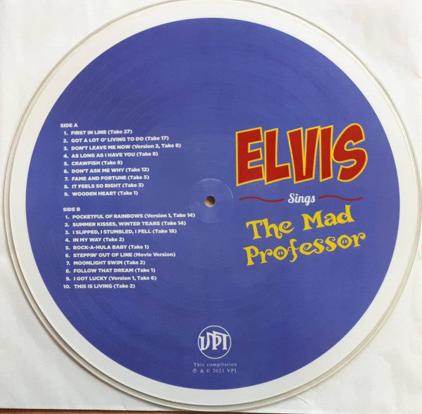 Elvis Presley – Elvis Sings The Mad Professor LP vinyl record, image 4 of 4