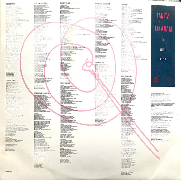 Tanita Tikaram – The Sweet Keeper LP vinyl record, image 4 of 8