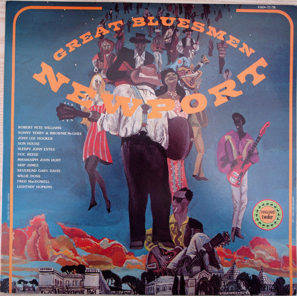 Various – Great Bluesmen Newport (2xLP) LP vinyl record, image 1 of 6