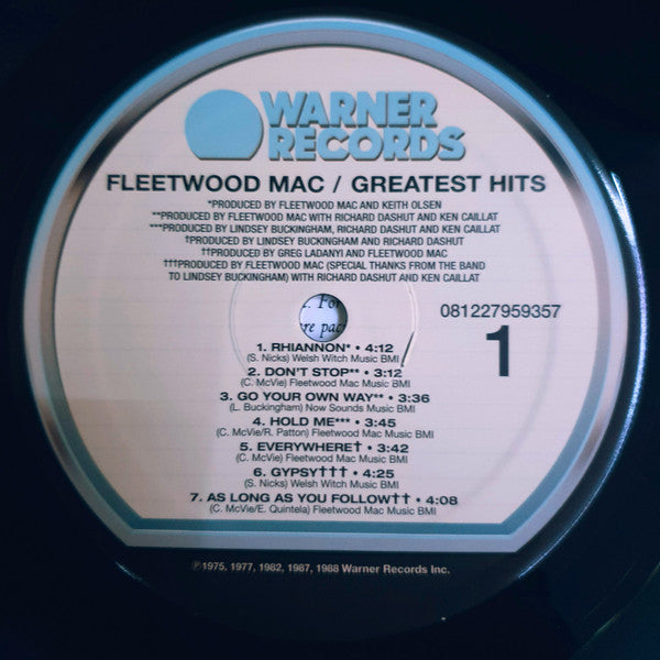 Fleetwood Mac – Greatest Hits LP vinyl record, image 6 of 7