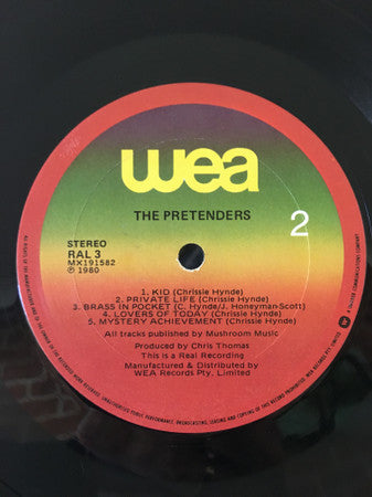 The Pretenders – Pretenders LP vinyl record, image 4 of 4