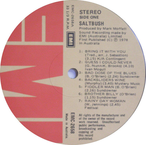 Saltbush – Saltbush LP vinyl record, image 3 of 4