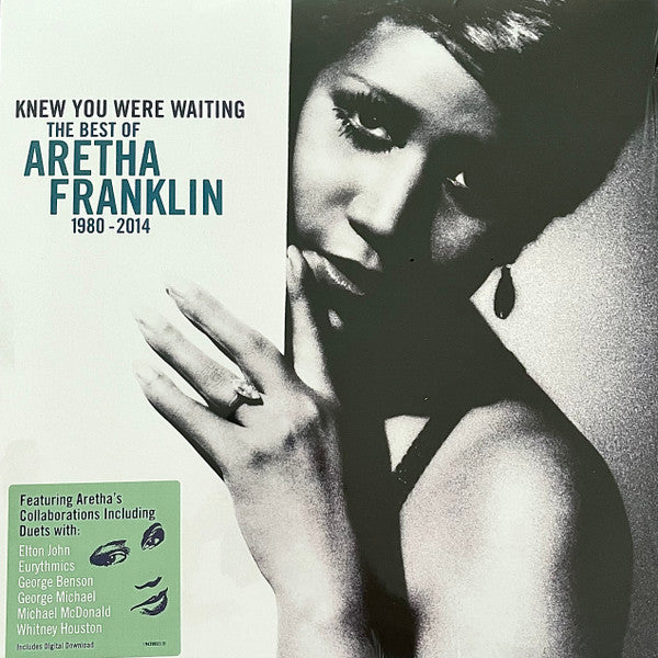 Aretha Franklin – Knew You Were Waiting- The Best Of Aretha Franklin 1980- 2014 (2xLP) LP vinyl record, image 1 of 3