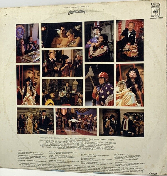 Various – Americathon LP vinyl record, image 2 of 4