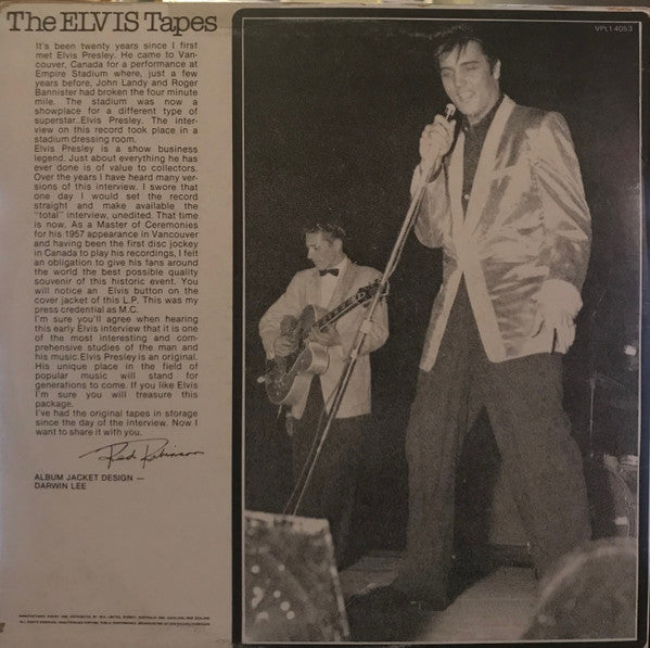 Elvis Presley – The ELVIS Tapes LP vinyl record, image 2 of 6
