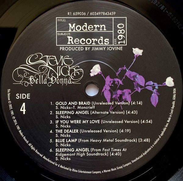 Stevie Nicks – Bella Donna (2xLP) LP vinyl record, image 8 of 10